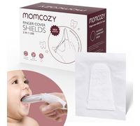 Momcozy Lot de 30 brosses à dents pour bébé - Lingettes pour brosse à dents, nettoyeur de langue et lingettes pour gencives