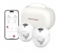 Momcozy M5-Smart Tire Lait, Gris, 2 Pièces | Tire-lait Double Portable
