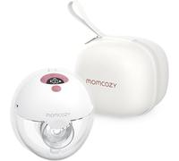 Momcozy M5 Tire-lait mains libres, pompe portable design bouche de bébé, bride double scellée, 3 modes, 9 niveaux, tire-lait électrique et portable, 1 unité, rouge