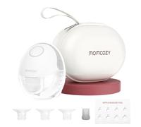 Momcozy M6 Tire Lait Electrique Main Libre, 295 mmHg,Gris, Lot de 1