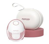 Momcozy M6 Tire-lait Mains Libres Mobile, Bride DoubleFit, Rouge, Unité