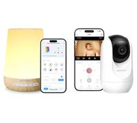 momcozy Machine à bruit blanc pour bébé & momcozy WiFi Intérieure Babyphone Caméra