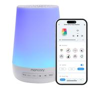 Momcozy Machine à Bruit Blanc,Sommeil à Bruit Blanc Portable pour Bébé Adulte,White Noise Machine avec 34 Sons 7 Couleurs