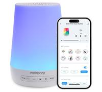 Momcozy Machine à sons portable pour bébé avec bruit blanc, berceuses et télécommande App