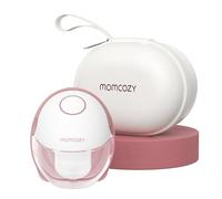 Momcozy Mobile Style M6 Tire Lait Electrique Main Libre Nomade, DoubleFit Double Scellé Anti-Fuite, avec 3 Modes & 9 Niveaux, Rythme Idéal pour Plus de Lait, 24 mm, Rouge, 1 Pièce