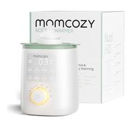 Momcozy Nutri Chauffe-Biberon, 10-en-1 Chauffe Biberon, Précision 1℃ & Veilleuse Nocturne, Préserve les Nutriments du Lait Maternel, Compatible 99% Biberons
