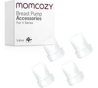 Momcozy Original V1 Pro/V2 Pro Pièces de rechange pour tire-lait, valves à bec d’oie compatibles uniquement avec Momcozy V1/V1 Pro/V2/V2 Pro, 4 pièces