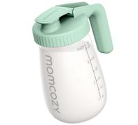 Momcozy Pichet à lait maternel pour réfrigérateur - Large ouverture - Vert