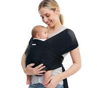 Momcozy Porte-bébé AirMesh - L'écharpe d'eau d'été parfaite pour les nouveau-nés aux tout-petits de 3,6 à 15,9 kg - Écharpe rafraîchissante, respirante et légère, agréable pour l'été, la piscine, la