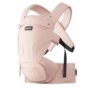 Momcozy Porte-bébé avec coussin de hanche, 2 en 1, rose