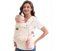 Momcozy Porte-bébé ergonomique, confortable et léger - Facile à enfiler, idéal pour garder les mains libres, soutien lombaire renforcé