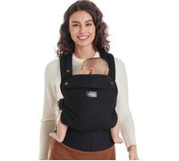 Momcozy Porte-bébé Ergonomique, pour Bébés de 3,2 à 20 kg, Noir