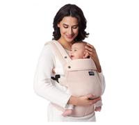 Momcozy Porte-bébé mesh ergonomique léger 3,2-20kg soutien lombaire confort toute la journée rose