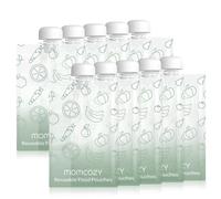 Momcozy RP01 Sachets de purée réutilisables pour bébé - 10 x 100 ml