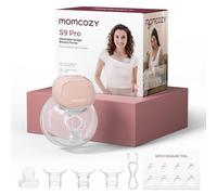 Momcozy S9 Pro Tire Lait Électrique Mains Libres, 285 mmHg, Rose, 1 Unité