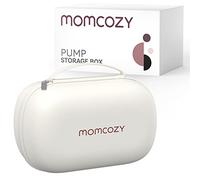 Momcozy Sac de Tire-lait - Sac de Rangement pour Tire-lait, Coque Rigide avec Plateau Amovible, Étanche, pour Sac de Pompage, Sac à Langer ou Sac à Main (peut contenir 2 tire-laits)