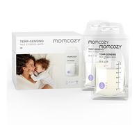 Momcozy Sachets de Congélation Lait Maternel 180mL - Lot de 50 Poches Stériles avec Double Fermeture Étanche | Conservation Hygiénique Allaitement + Stockage Réfrigéré