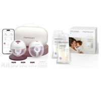 Momcozy Sachets de Congélation Lait Maternel 180mL & Momcozy M5 Smart Tire-lait Électrique Main Libre