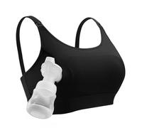 momcozy Soutien-Gorge Allaitement et Pompage Mains Libres Ajustable Confortable pour Mamans et Femmes Allaitantes