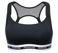 momcozy Soutien Gorge Allaitement FB011, Brassiere Allaitement Sport à Maintien Léger, Soutien Gorge de Grossesse sans Armature avec Coques Rembourrées