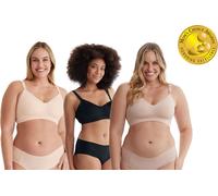 Momcozy Soutien-gorge d'allaitement sans couture en différentes couleurs et tailles - Beige, L Couleur : Beige Taille unisexe : L