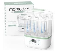 Momcozy Stérilisateur Biberons Électrique, Séchoir- Stérilisateur en 1, Stérilisation Multifonctionnel Compact pour Accessoires Lait et Tire-Lait