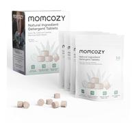 Momcozy Tablettes Officielles pour Lave-Biberons丨Pastilles avec Ingrédients Naturels, sans Parfum/Colorant, Compatible avec Momcozy KleanPal Pro, Sécurité Bébé Certifiée - 120 Comprimés