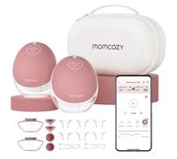Momcozy Tire-Lait Mains Libres Mobile Flow, Contrôle Discret de 'application, M9 Électrique 24mm