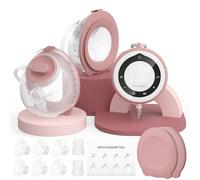 Momcozy Tire-lait mains libres ultraléger V2, V1 Pro, tire-lait portable puissant avec 27 combinaisons de tire-lait, double tire-lait électrique portable à faible bruit et indolore, bride 17/19/21/24/