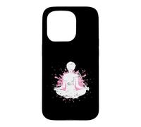 Moment méditatif du Joueur de Squash concentré Coque pour iPhone 15 Pro