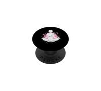 Moment méditatif du Joueur de Squash concentré PopSockets PopGrip Adhésif