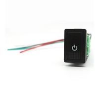 Momentané Bouton Bouton Poussoir Bouton de commutation de phare antibrouillard avant Led DRL, avec fil, adapté pour Suzuki SX4,pour Swift,pour Grand 2006 - 2012(Power)