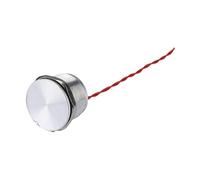 Momentary Latching Switch 16/19/22mm Metal Reset Self-lock Piezo Touch Switch NWPNLXEA(16mm piezo switch)