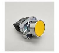 Momentary Push Button Switch 22mm 10A 240V~3A Circular Small Size Flat Round Panel NC/NO XB2-BA31 XB2-BA42 NWPNLXEA(Gelb)
