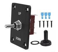 Momentary Reverse Polarity Switch 12V DC 4 Pin DPDT(3 Pin) | DPDT design, built-in jump bars, reverses motor direction, no wiring changes needed, 30A 12V D