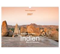 Momente einer Reise - Goa und Karnataka (Wandkalender 2027 DIN A3 quer), CALVENDO Monatskalender: Zwei kontrastreiche Provinzen im Westen Indiens