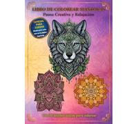 Momentos Mandala: Especial para Zurdos: El Libro de Colorear que no se Mancha - 30 Diseños en la Página Izquierda para una Comodidad Total