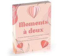 Moments à Deux | Jeu de Cartes à gratter pour Couples | Aventures et expériences Uniques | Prêts à relever Les défis à Deux ? Cadeau Homme/Femme