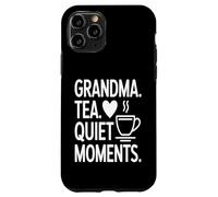 Moments calmes du thé de Grand-mère Coque pour iPhone 11 Pro