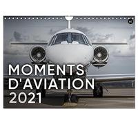 MOMENTS D´AVIATION 2026 (Calendrier mural 2026 DIN A4 horizontal), CALVENDO calendrier mensuel