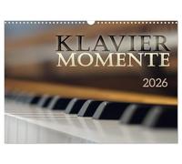 Moments de piano, Version française (Calendrier mural 2026 DIN A3 portrait), Calendrier CALVENDO mensuel