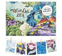Moments magiques - Calendrier de l'Avent des semences bio - Un jardin coloré en toute autonomie.