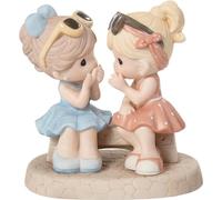 Moments précieux, il s'agit de ce Que Vos Amis sont pour, Bisque Figurine en Porcelaine, 134016
