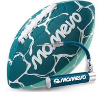 Momevo BeachBuddy Ballon d'eau en néoprène pour enfants à partir de 2 ans - Ballon souple pour l'extérieur, la jungle, le football (25 cm) - Avec pompe