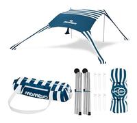 MOMEVO Sunsail Young Family Tente de plage avec protection UV certifiée UPF50+ (jusqu'à 4 personnes, Sailor)