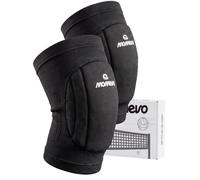 Momevo® VolleyFlex Lot de 2 genouillères pour volleyball Taille XL | Certifié et rembourré : avec un large rembourrage avant et latéral, un maintien sûr et une liberté de mouvement totale.