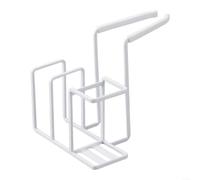 Momfin Étagère de salle de bain avec système d'évacuation automatique pour | Organiseur suspendu pour robinet de cuisine - Rangement de comptoir peu encombrant