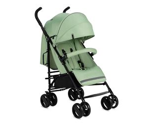 MoMi AKIRA poussette pour enfants à partir de 6 mois (jusqu’à 15 kg), harnais de sécurité 5 points réglable, sac, panier de courses, habillage pluie et moustiquaire.