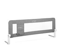 MOMI Barrière de sécurité Lexi pour lit de bébé et d'enfants de 18 Mois à 5 Ans, barrière 148x43x30 cm pour Matelas de 15 à 25 cm, Extensible à 180°, Housse Lavable
