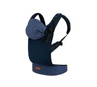 MoMi COLLET Porte-bébé pour enfants de 3 à 48 mois (poids 4 à 20 kg), 2 positions de portage avec 6 points de réglage, avec capuche et appui-tête pour enfant